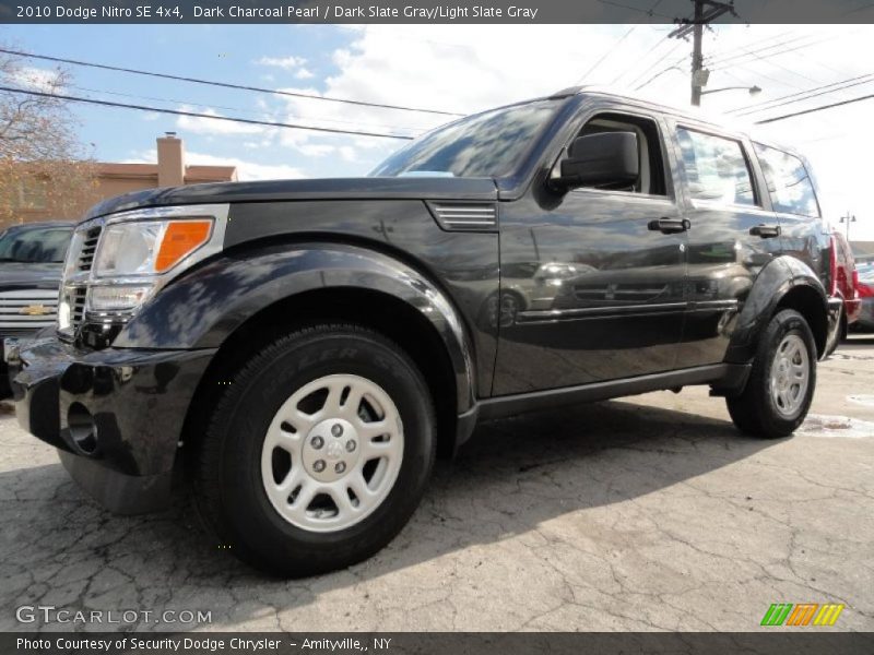 Dark Charcoal Pearl / Dark Slate Gray/Light Slate Gray 2010 Dodge Nitro SE 4x4