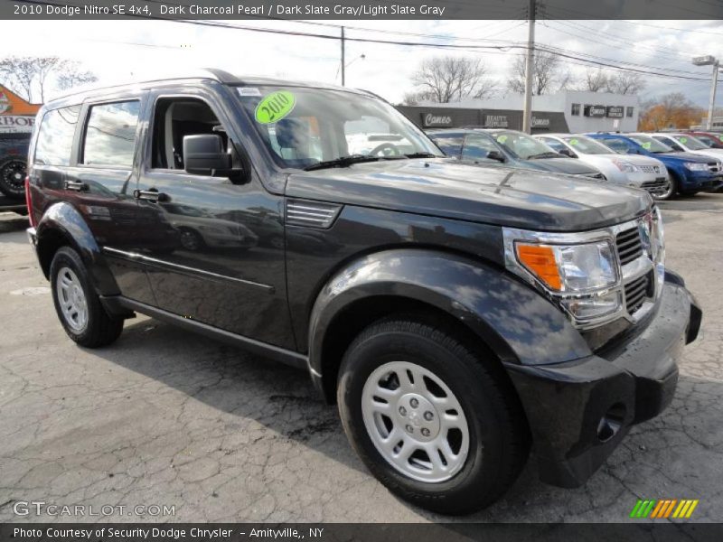 Dark Charcoal Pearl / Dark Slate Gray/Light Slate Gray 2010 Dodge Nitro SE 4x4