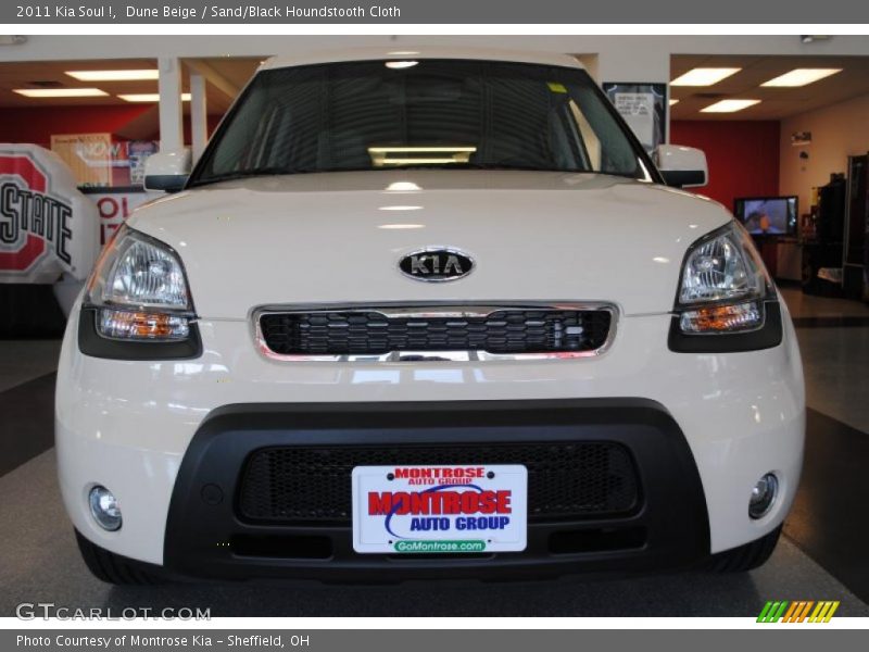 Dune Beige / Sand/Black Houndstooth Cloth 2011 Kia Soul !