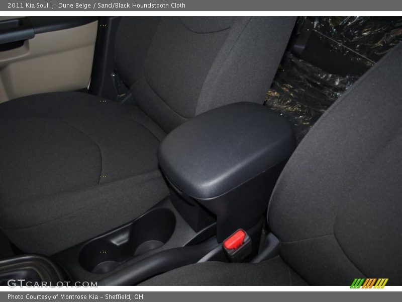 Dune Beige / Sand/Black Houndstooth Cloth 2011 Kia Soul !