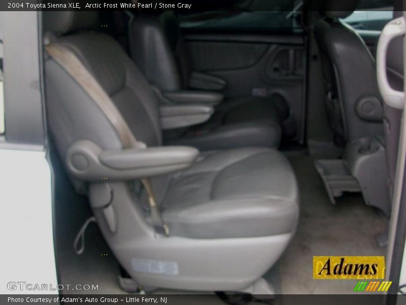 Arctic Frost White Pearl / Stone Gray 2004 Toyota Sienna XLE
