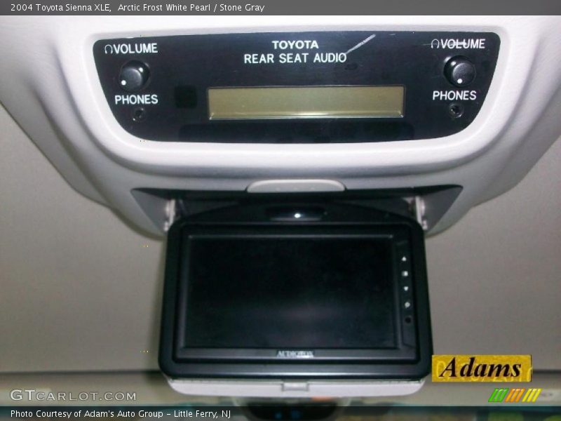 Arctic Frost White Pearl / Stone Gray 2004 Toyota Sienna XLE