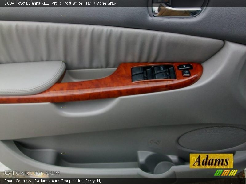 Arctic Frost White Pearl / Stone Gray 2004 Toyota Sienna XLE