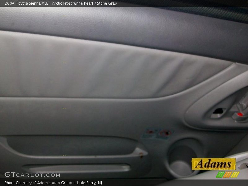 Arctic Frost White Pearl / Stone Gray 2004 Toyota Sienna XLE