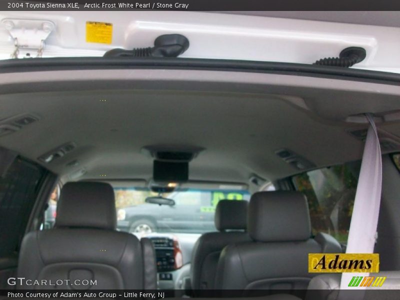 Arctic Frost White Pearl / Stone Gray 2004 Toyota Sienna XLE