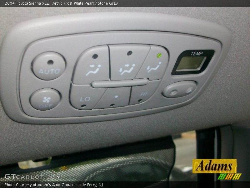 Arctic Frost White Pearl / Stone Gray 2004 Toyota Sienna XLE