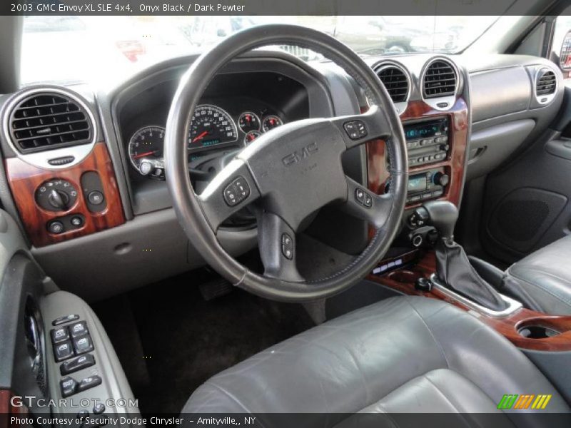 Onyx Black / Dark Pewter 2003 GMC Envoy XL SLE 4x4