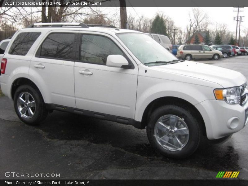 White Suede / Camel 2011 Ford Escape Limited 4WD