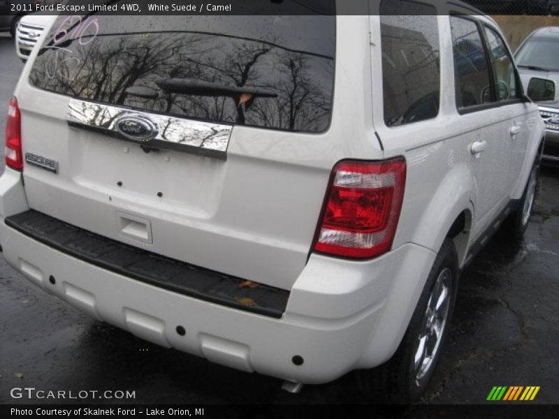 White Suede / Camel 2011 Ford Escape Limited 4WD