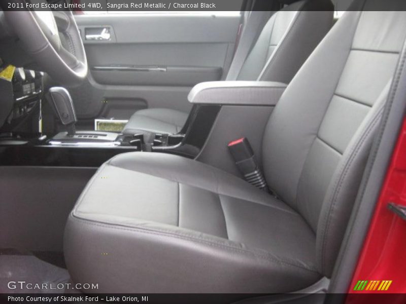  2011 Escape Limited 4WD Charcoal Black Interior