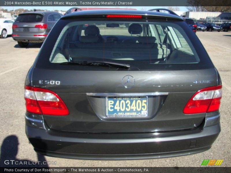 Tectite Grey Metallic / Charcoal 2004 Mercedes-Benz E 500 4Matic Wagon