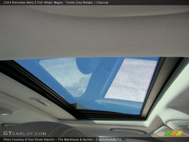 Sunroof of 2004 E 500 4Matic Wagon