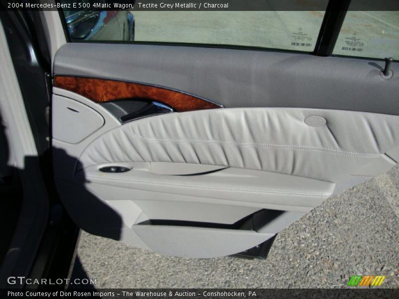Tectite Grey Metallic / Charcoal 2004 Mercedes-Benz E 500 4Matic Wagon