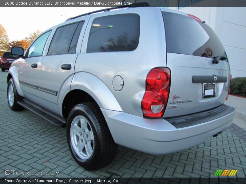 Bright Silver Metallic / Dark/Light Slate Gray 2008 Dodge Durango SLT