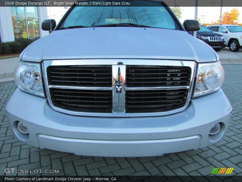 Bright Silver Metallic / Dark/Light Slate Gray 2008 Dodge Durango SLT