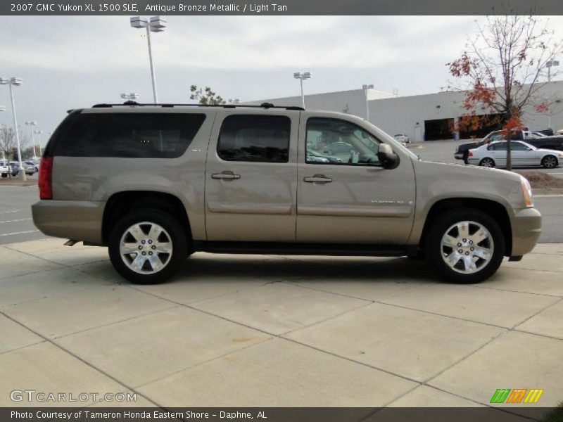 Antique Bronze Metallic / Light Tan 2007 GMC Yukon XL 1500 SLE