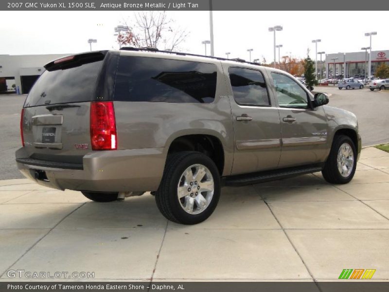 Antique Bronze Metallic / Light Tan 2007 GMC Yukon XL 1500 SLE