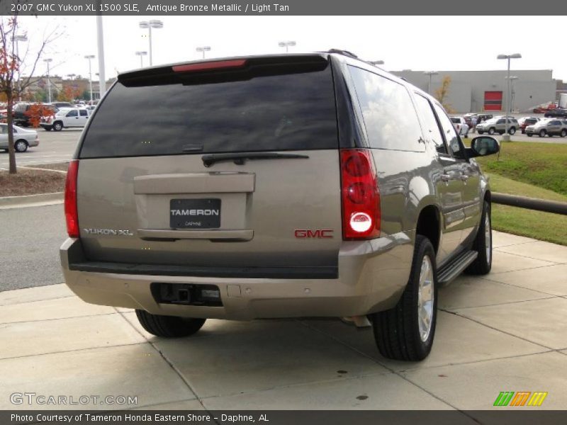 Antique Bronze Metallic / Light Tan 2007 GMC Yukon XL 1500 SLE