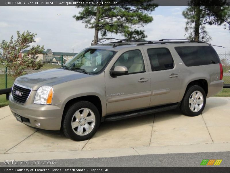 Antique Bronze Metallic / Light Tan 2007 GMC Yukon XL 1500 SLE