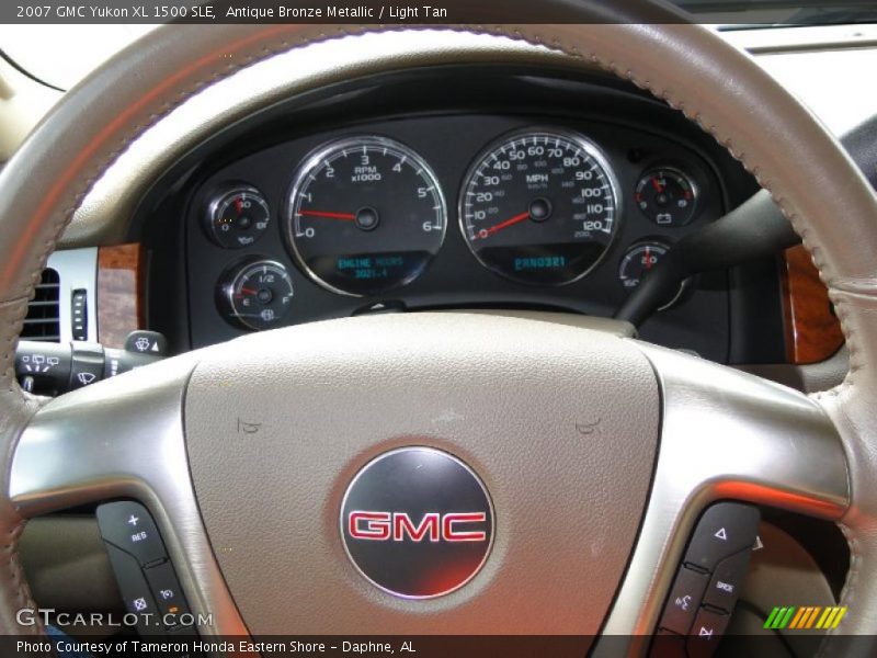 Antique Bronze Metallic / Light Tan 2007 GMC Yukon XL 1500 SLE