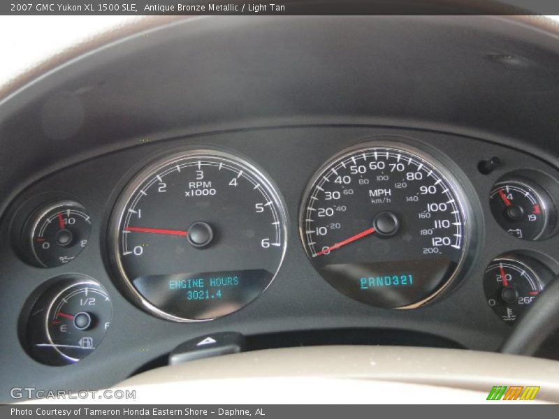  2007 Yukon XL 1500 SLE XL 1500 SLE Gauges