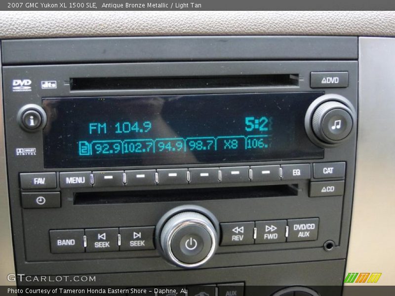 Controls of 2007 Yukon XL 1500 SLE