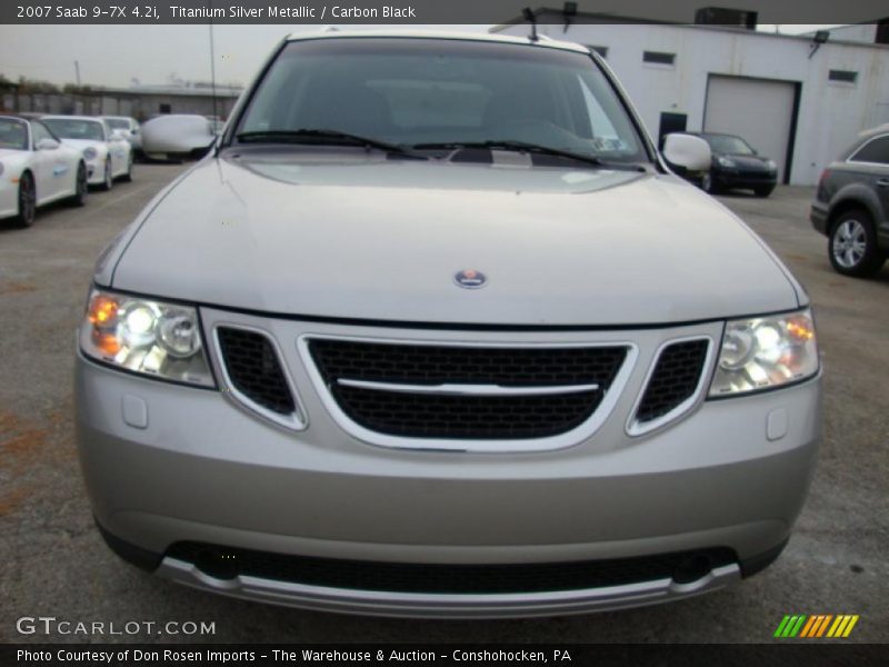 Titanium Silver Metallic / Carbon Black 2007 Saab 9-7X 4.2i
