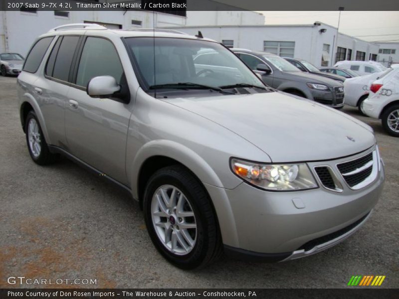 Titanium Silver Metallic / Carbon Black 2007 Saab 9-7X 4.2i