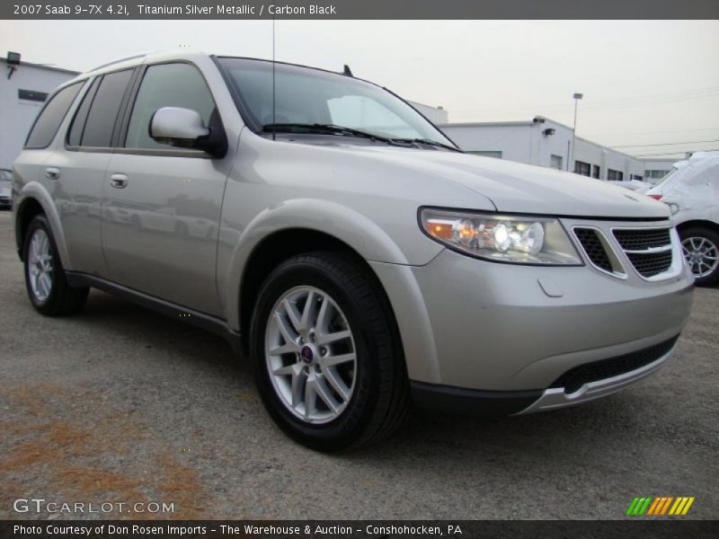 Titanium Silver Metallic / Carbon Black 2007 Saab 9-7X 4.2i