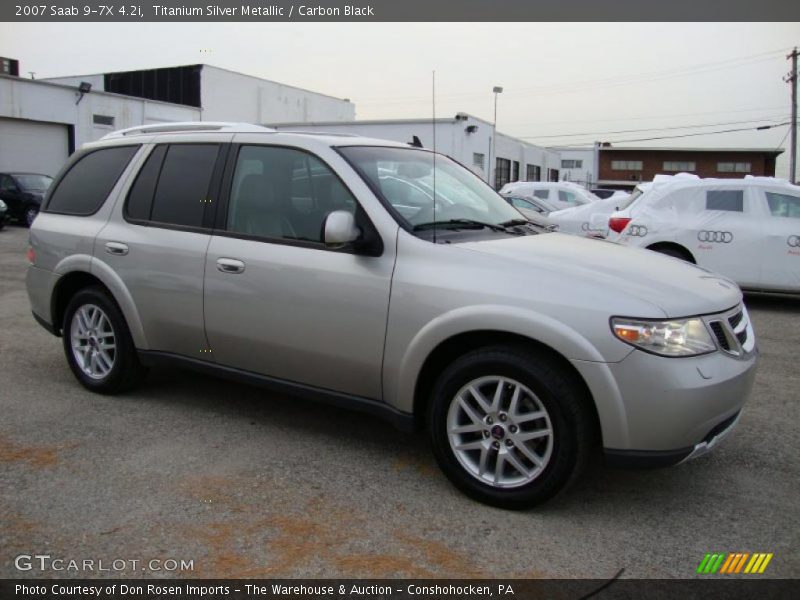 Titanium Silver Metallic / Carbon Black 2007 Saab 9-7X 4.2i