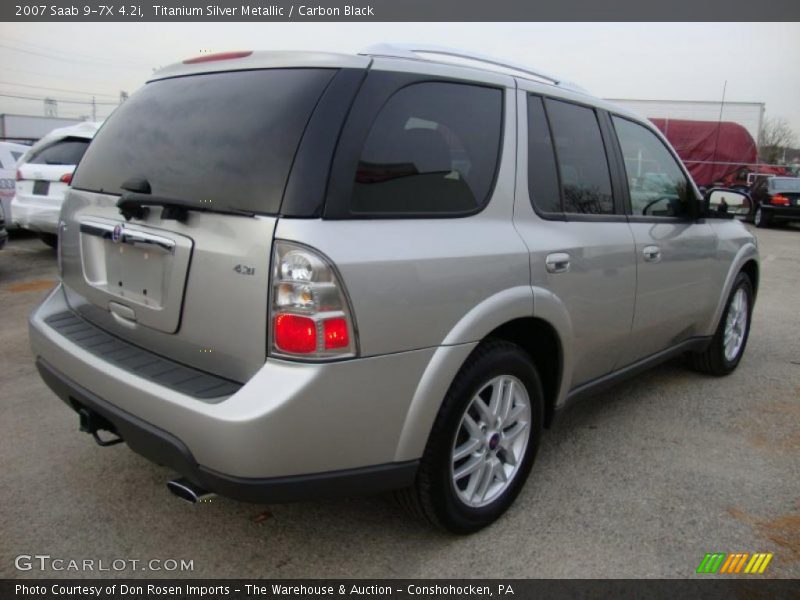 Titanium Silver Metallic / Carbon Black 2007 Saab 9-7X 4.2i