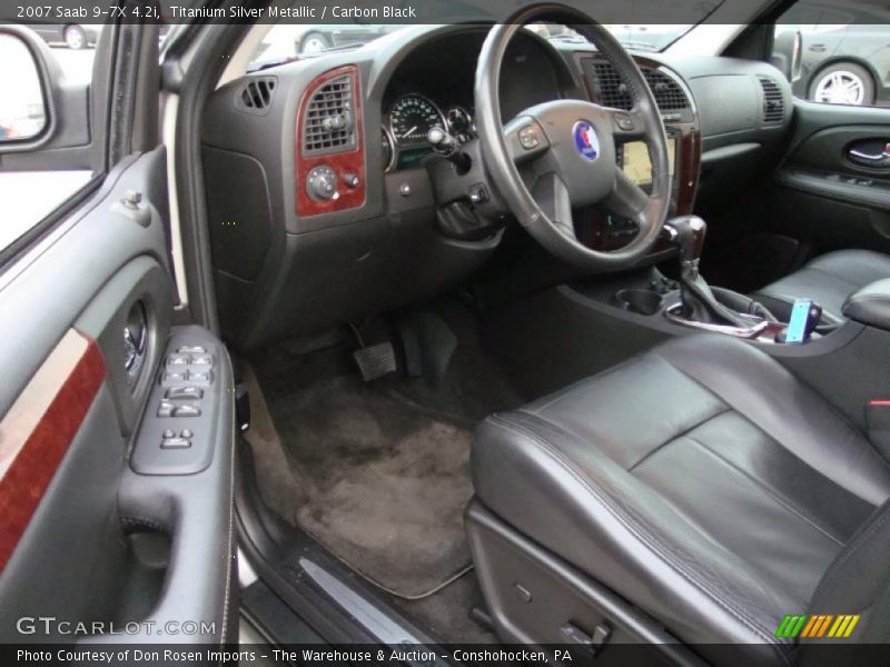  2007 9-7X 4.2i Carbon Black Interior