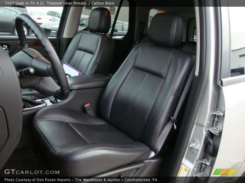 Titanium Silver Metallic / Carbon Black 2007 Saab 9-7X 4.2i