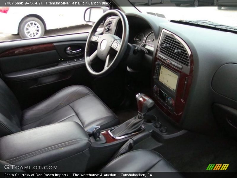 Titanium Silver Metallic / Carbon Black 2007 Saab 9-7X 4.2i