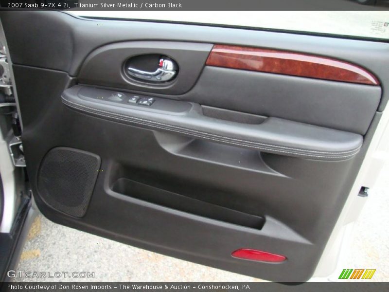 Titanium Silver Metallic / Carbon Black 2007 Saab 9-7X 4.2i