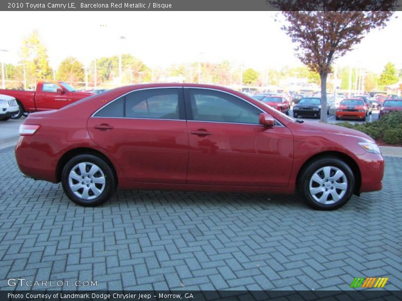 Barcelona Red Metallic / Bisque 2010 Toyota Camry LE