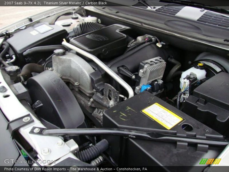  2007 9-7X 4.2i Engine - 4.2 Liter DOHC 24-Valve VVT Inline 6 Cylinder