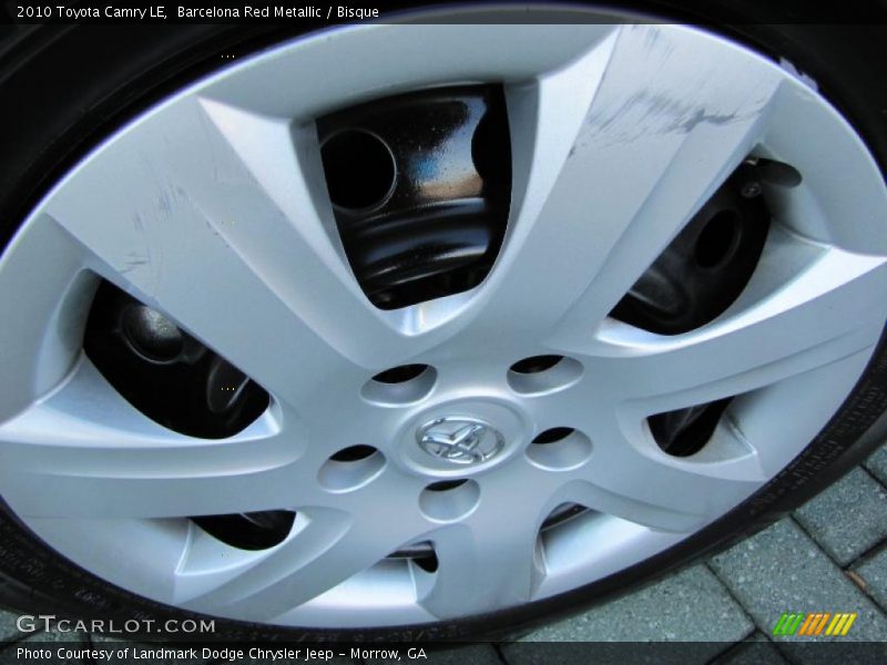 Barcelona Red Metallic / Bisque 2010 Toyota Camry LE