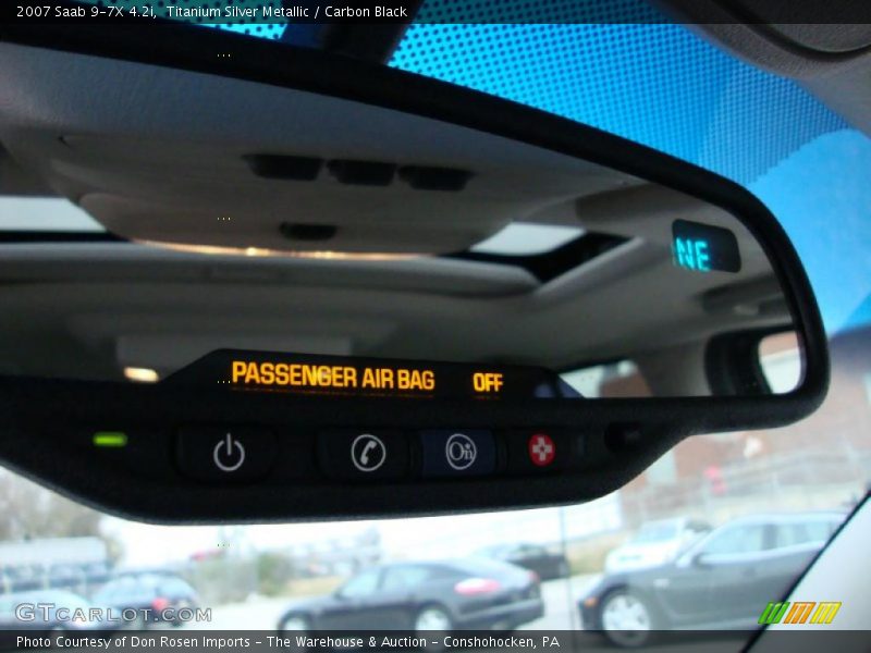 Titanium Silver Metallic / Carbon Black 2007 Saab 9-7X 4.2i