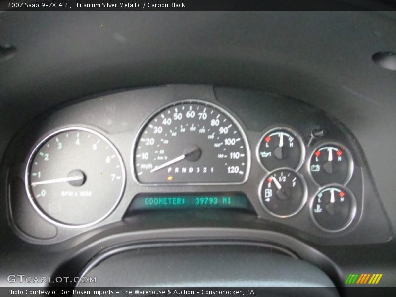  2007 9-7X 4.2i 4.2i Gauges