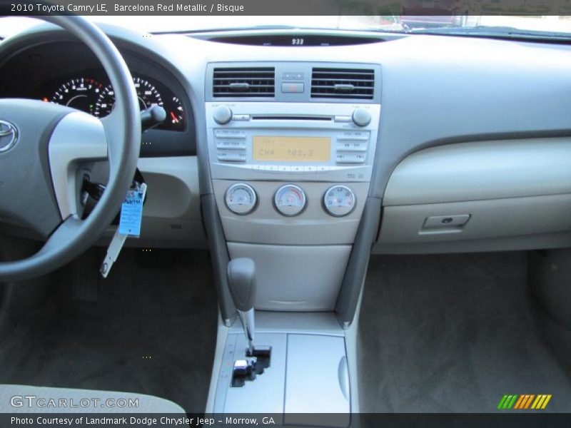 Barcelona Red Metallic / Bisque 2010 Toyota Camry LE