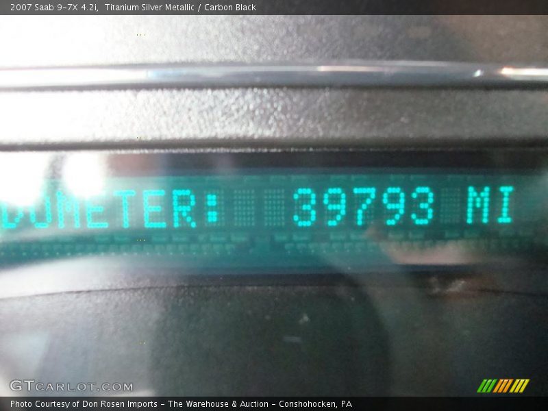 Titanium Silver Metallic / Carbon Black 2007 Saab 9-7X 4.2i