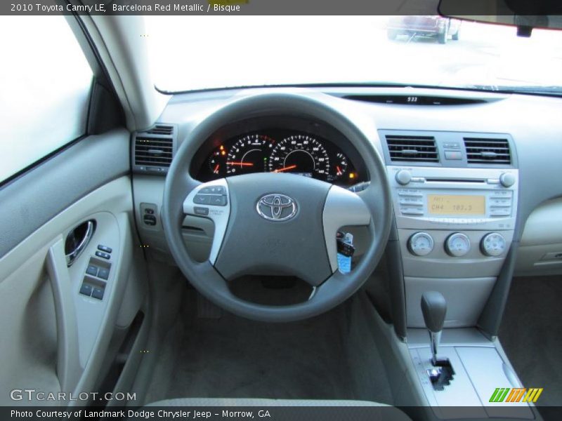 Barcelona Red Metallic / Bisque 2010 Toyota Camry LE