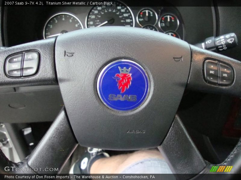 Titanium Silver Metallic / Carbon Black 2007 Saab 9-7X 4.2i