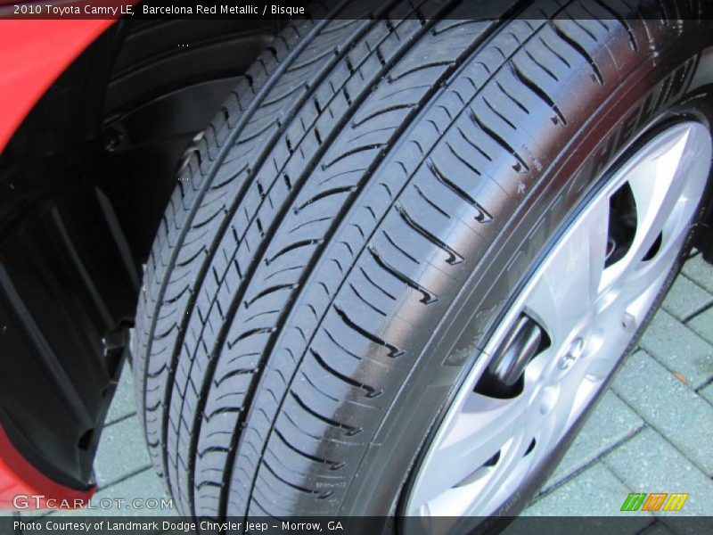 Barcelona Red Metallic / Bisque 2010 Toyota Camry LE