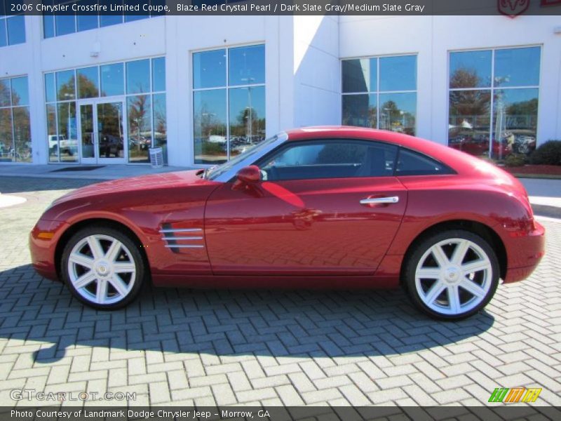 Blaze Red Crystal Pearl / Dark Slate Gray/Medium Slate Gray 2006 Chrysler Crossfire Limited Coupe