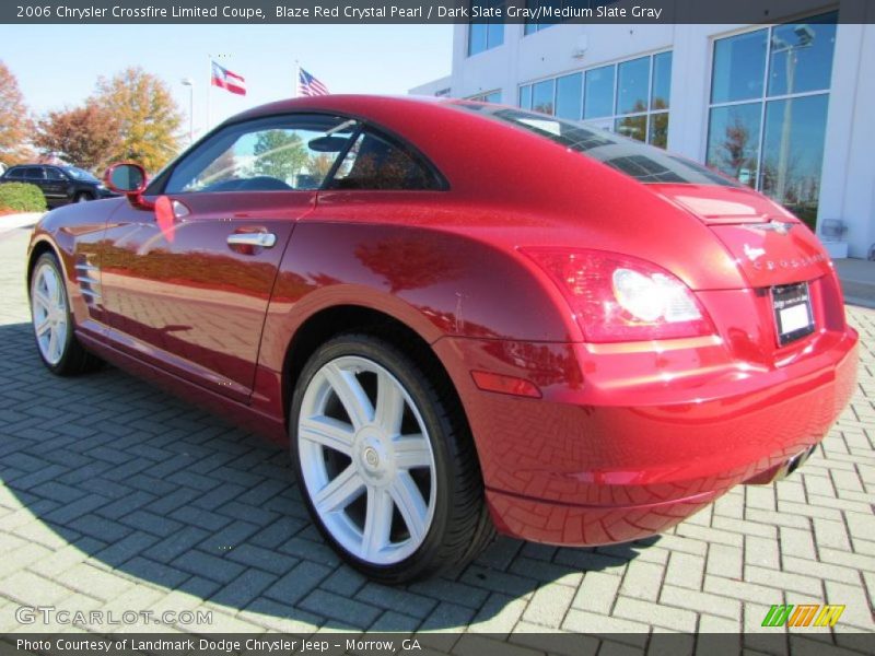 Blaze Red Crystal Pearl / Dark Slate Gray/Medium Slate Gray 2006 Chrysler Crossfire Limited Coupe