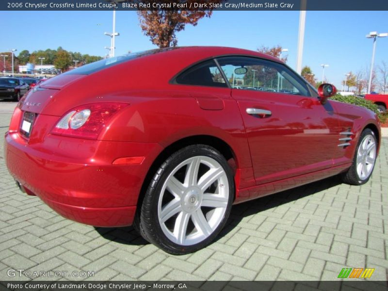 Blaze Red Crystal Pearl / Dark Slate Gray/Medium Slate Gray 2006 Chrysler Crossfire Limited Coupe
