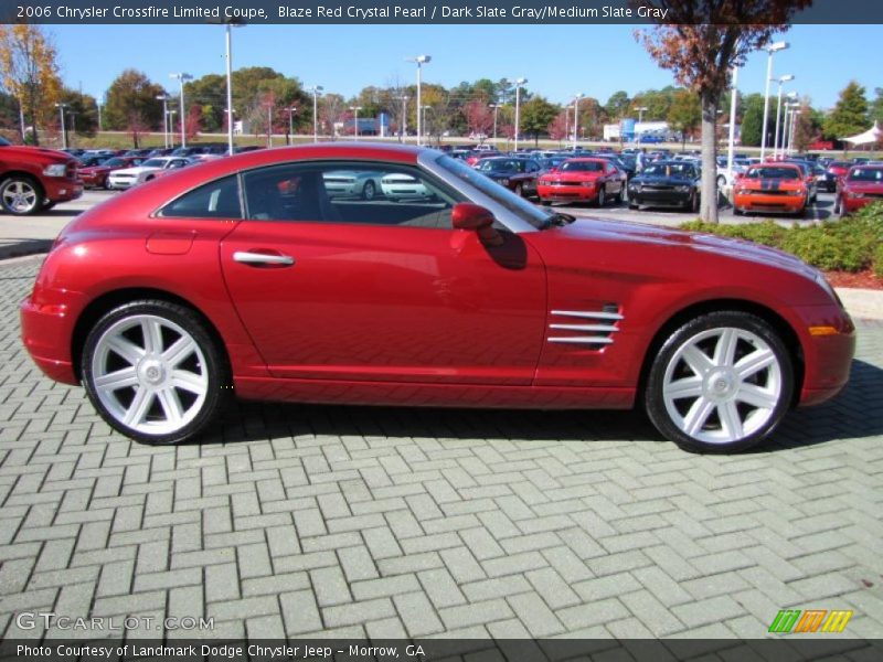 Blaze Red Crystal Pearl / Dark Slate Gray/Medium Slate Gray 2006 Chrysler Crossfire Limited Coupe