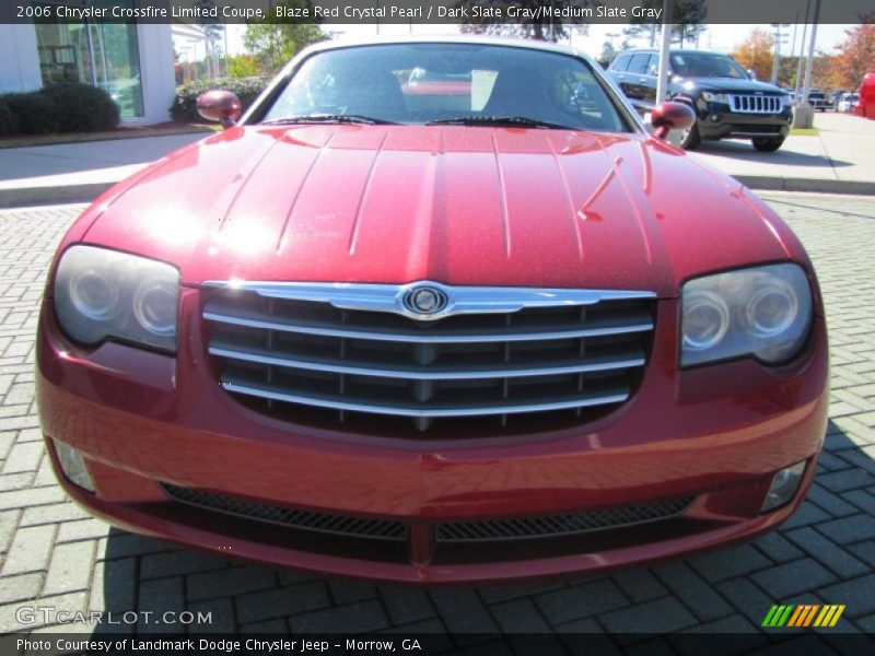 Blaze Red Crystal Pearl / Dark Slate Gray/Medium Slate Gray 2006 Chrysler Crossfire Limited Coupe